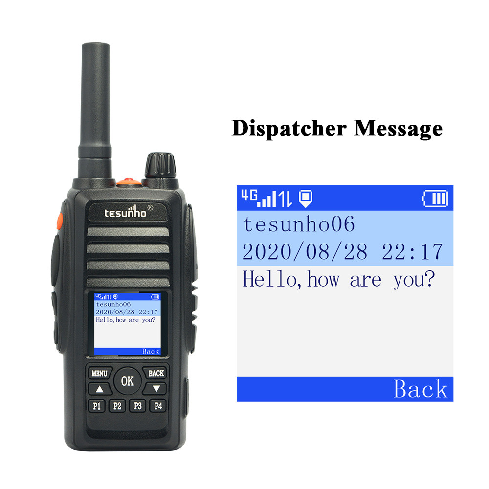 Tesunho LTE Terminals Smart PTT POC Radio TH-388